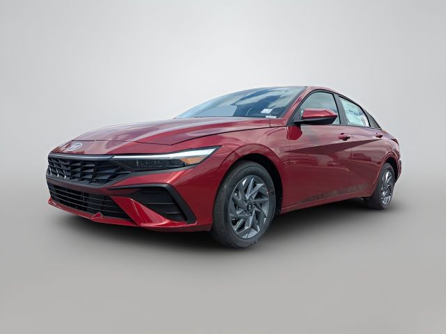 2025 Hyundai Elantra Hybrid Blue