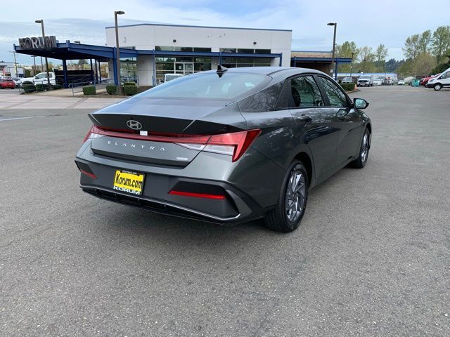 2025 Hyundai Elantra Hybrid Blue