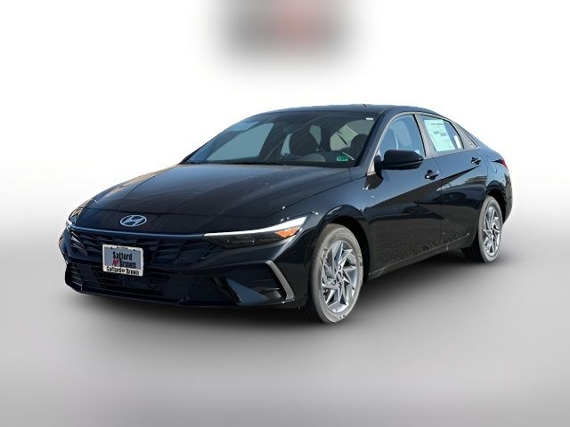 2025 Hyundai Elantra Hybrid Blue