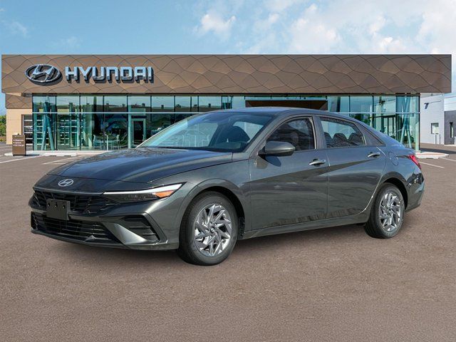 2025 Hyundai Elantra Hybrid Blue