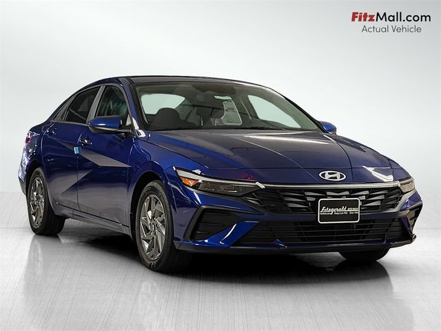2025 Hyundai Elantra Hybrid Blue
