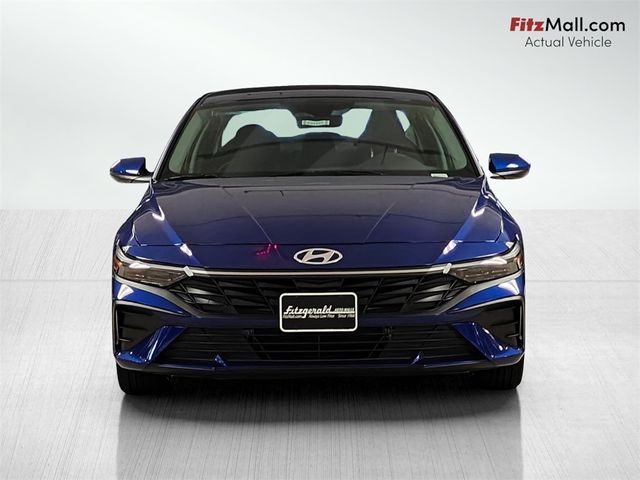 2025 Hyundai Elantra Hybrid Blue
