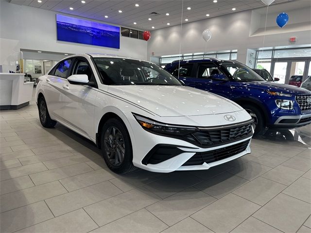 2025 Hyundai Elantra Hybrid Blue