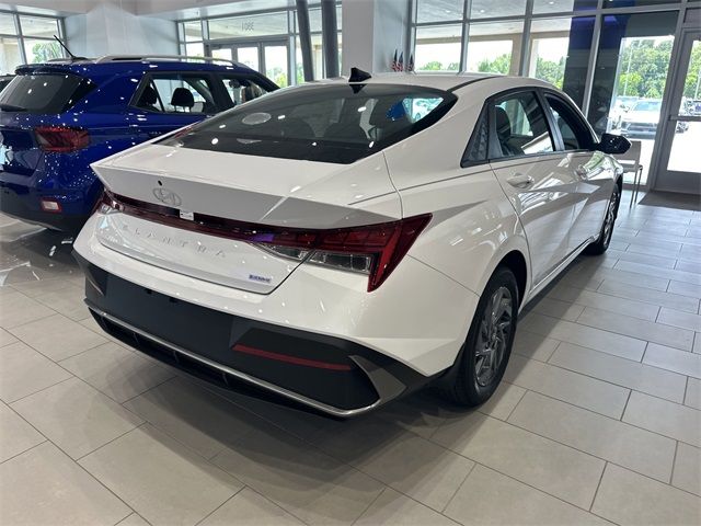 2025 Hyundai Elantra Hybrid Blue