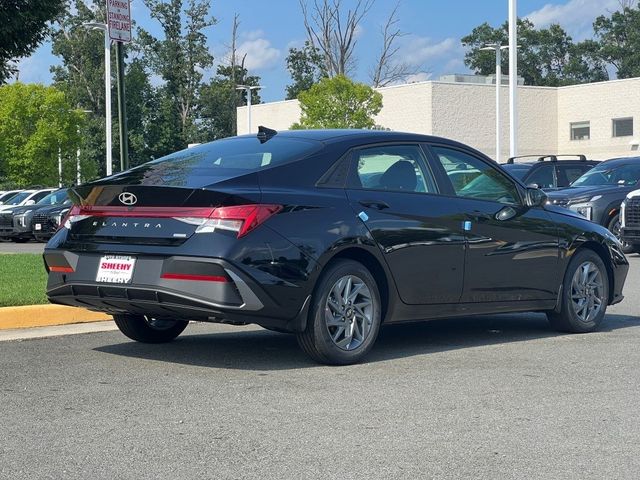 2025 Hyundai Elantra Hybrid Blue