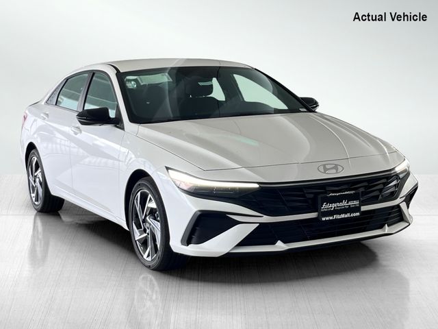 2025 Hyundai Elantra Hybrid Blue