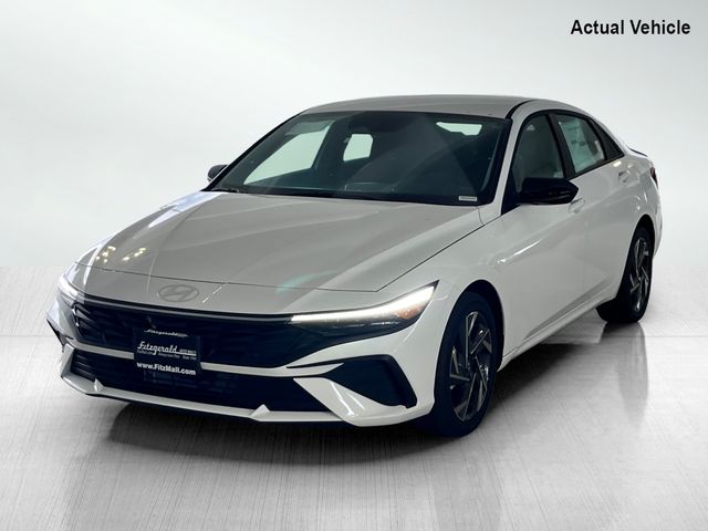 2025 Hyundai Elantra Hybrid Blue