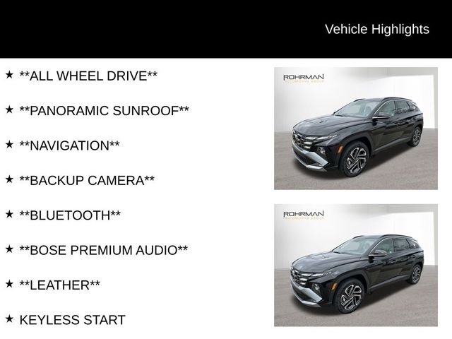 2025 Hyundai Tucson Limited
