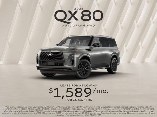 2025 INFINITI QX80 AUTOGRAPH