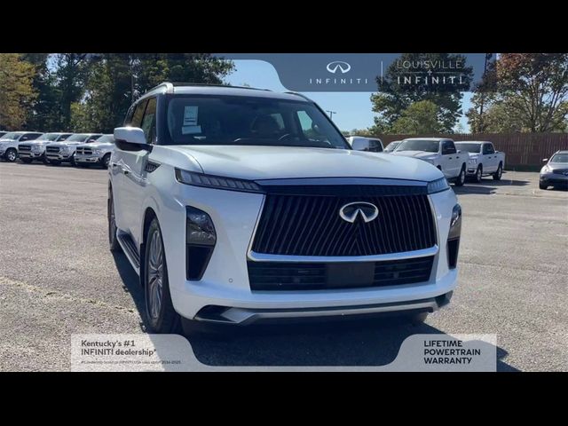 2025 INFINITI QX80 Sensory