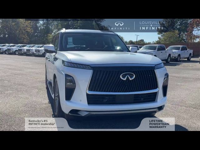 2025 INFINITI QX80 Sensory