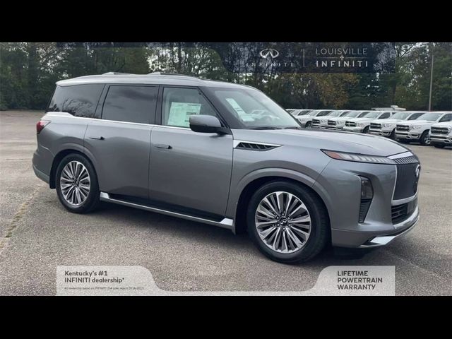 2025 INFINITI QX80 Sensory