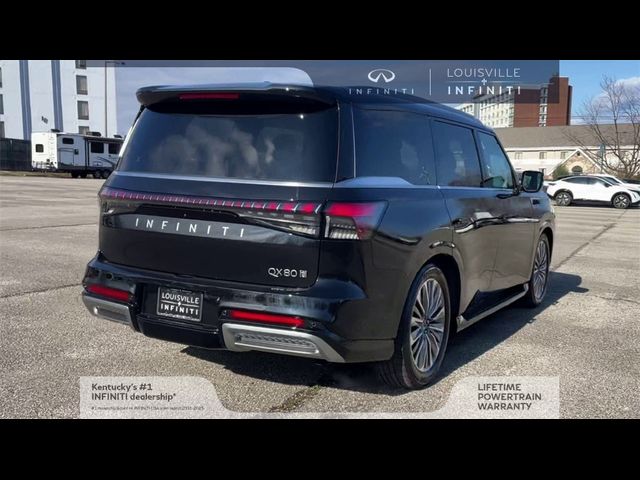 2025 INFINITI QX80 Sensory