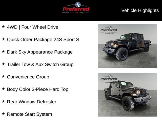 2025 Jeep Gladiator Sport S