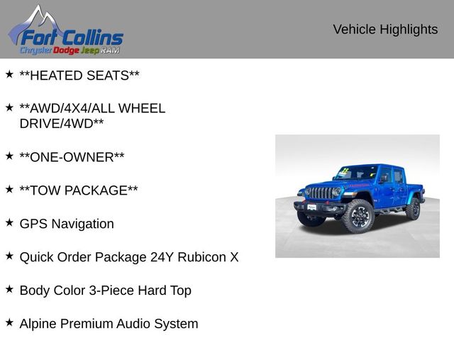 2025 Jeep Gladiator Rubicon X