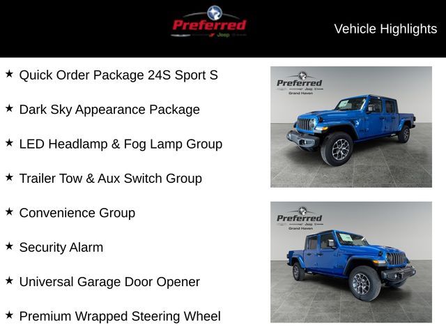 2025 Jeep Gladiator Sport S