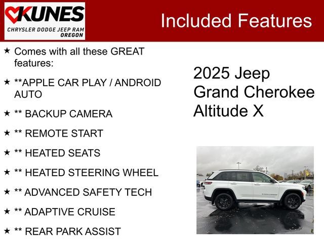 2025 Jeep Grand Cherokee Altitude X