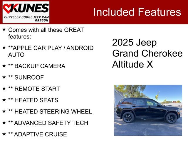 2025 Jeep Grand Cherokee Altitude X