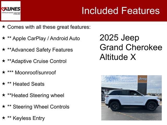 2025 Jeep Grand Cherokee Altitude X