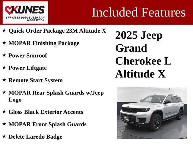 2025 Jeep Grand Cherokee L Altitude X