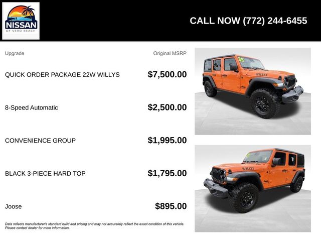 2025 Jeep Wrangler Willys