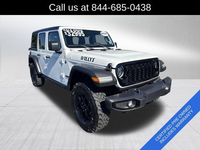 2025 Jeep Wrangler 4xe Willys