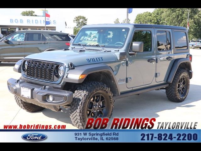 2025 Jeep Wrangler 4xe Willys