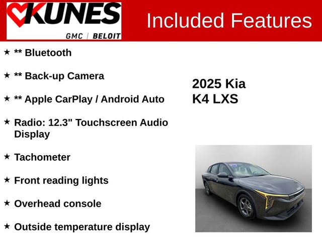 2025 Kia K4 LXS