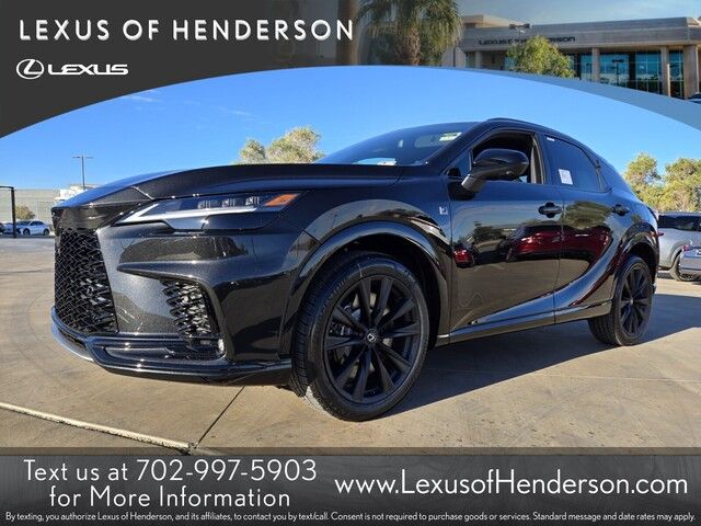 2025 Lexus RX RX 500h F SPORT Performance