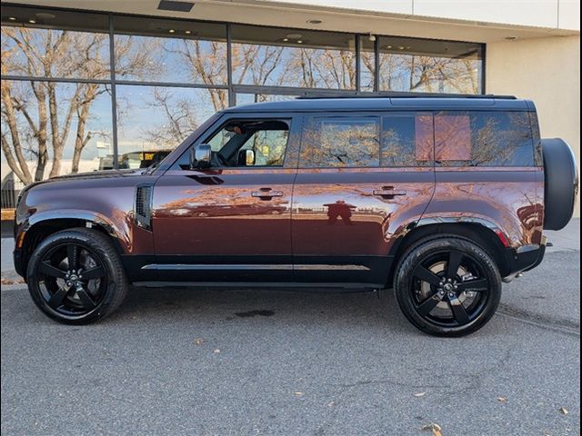 2025 Land Rover Defender Sedona Red Edition