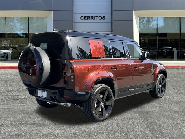 2025 Land Rover Defender Sedona Red Edition