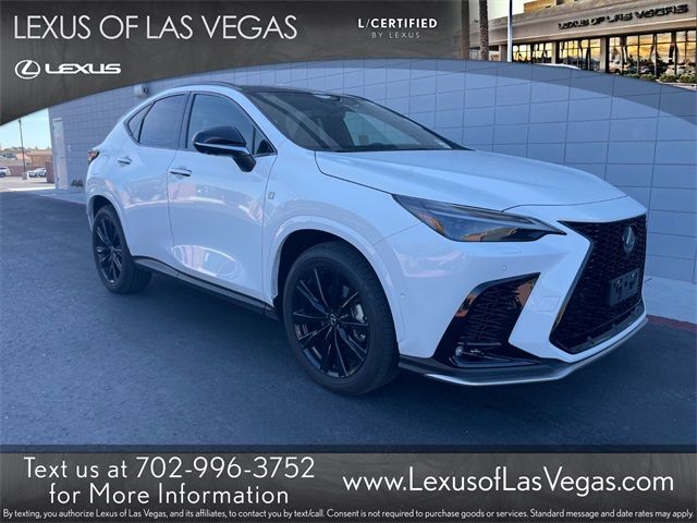 2025 Lexus NX 450h+ F SPORT