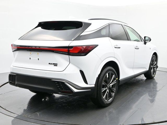 2025 Lexus RX RX 350 F SPORT Design