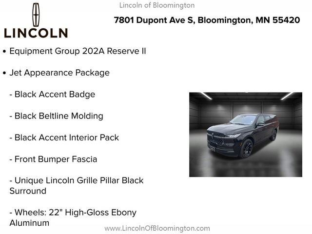 2025 Lincoln Navigator L Reserve