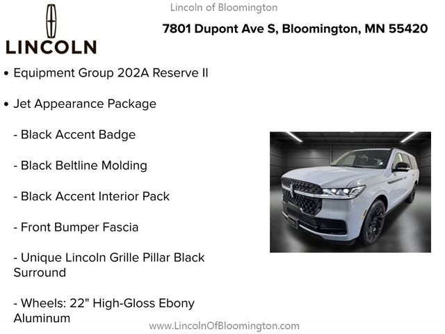 2025 Lincoln Navigator L Reserve