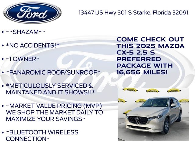 2025 Mazda CX-5 2.5 S Preferred Package