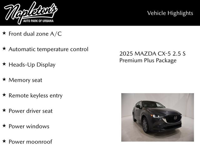 2025 Mazda CX-5 2.5 S Premium Plus Package