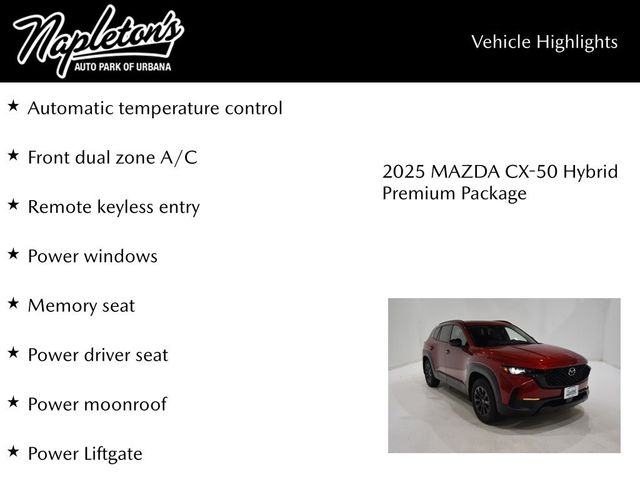 2025 Mazda CX-50 Hybrid Premium Package