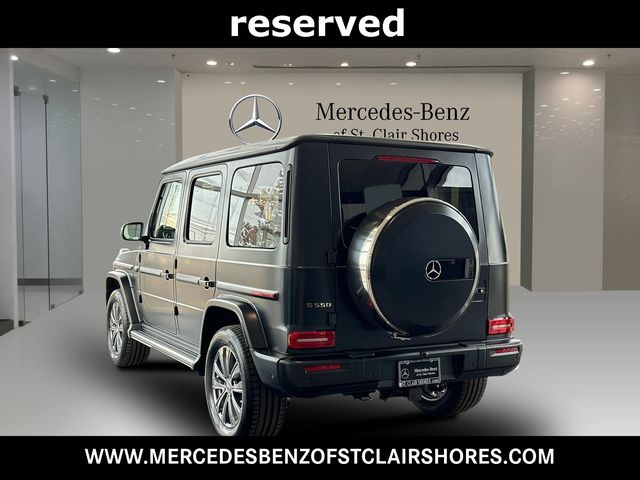 2025 Mercedes-Benz G-Class 550