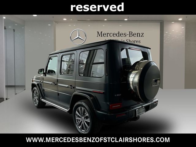 2025 Mercedes-Benz G-Class 550