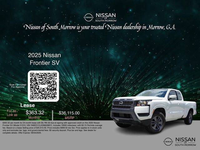 2025 Nissan Frontier SV