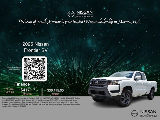 2025 Nissan Frontier SV