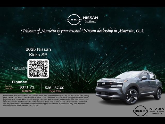 2025 Nissan Kicks SR