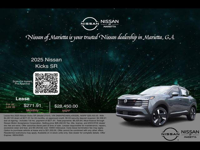 2025 Nissan Kicks SR
