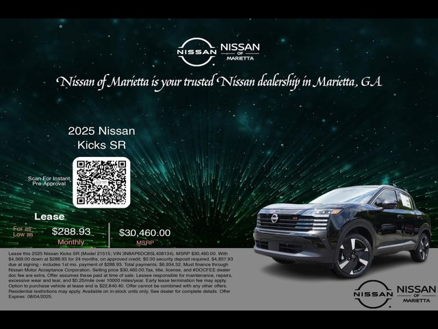 2025 Nissan Kicks SR