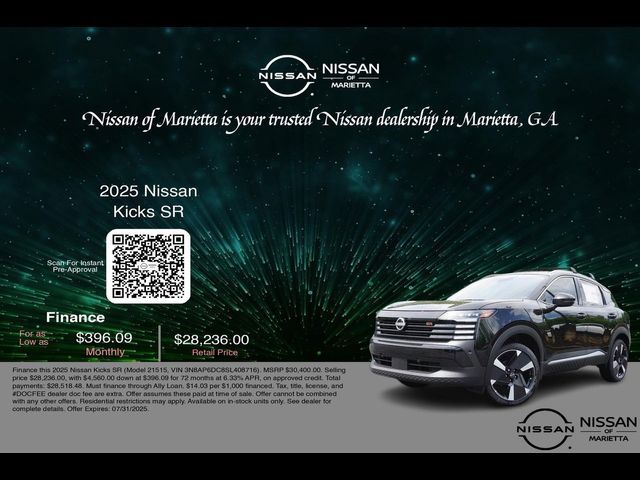 2025 Nissan Kicks SR