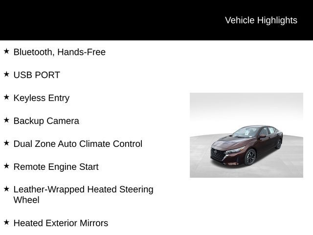 2025 Nissan Sentra SV