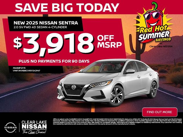 2025 Nissan Sentra SV