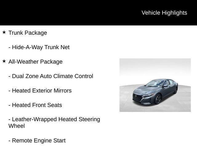 2025 Nissan Sentra SV