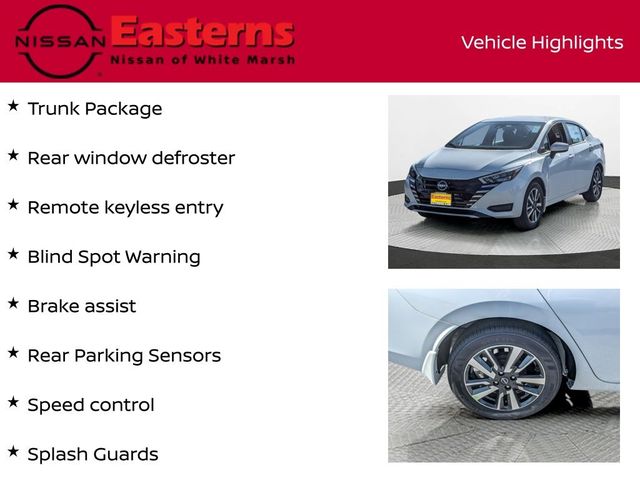 2025 Nissan Versa SV